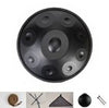 Handpan Drum D Kurd 22" 10 Notes 440Hz w/Bag,Stand,Hammers-Meditation&Music Gift