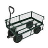 NEW Heavy Duty Metal Green Garden Cart Barrow Utility Trolley - Garden - Home