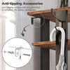 Shoe Rack Wooden Tall Shoe Shelf Shoe Storage Organizer 28 x 28 x 113 cm