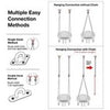 Relax Hanging Chair Swing Hammock Uplifting Robust For Indoor &Outdoor Use Beige