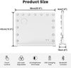 Hollywood Vanity Mirror with Lights and Bluetooth with Lights 15 LED Dimmable UK