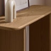 Slim & Narrow Rustic Oak Console Table - Mia AMM005