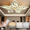 LED Ceiling Light Petals Acrylic Chandelier Lamp Remote Control For Living Room