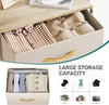 Chest of Drawers 8 Drawer Storage Dresser Organizer Unit for Bedroom Living Room