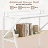 Space Saving Computer Desk Home Office Desk-White