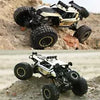 1:8 RC Car Monster Truck 2.4GHz Big Wheel Kids Toy 4WD Xmas With Two Battery