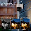 360° Wireless Security Camera PTZ WiFi IP Solar Powered Energy CCTV Outdoor Home