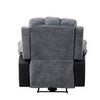 ELECTRIC RECLINER ARMCHAIR 8 POINT HEATED FABRIC MASSAGE RECLINER CHAIR SOFA