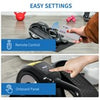Under Desk Elliptical Machine Sit Down Pedal Exerciser Forward Reverse Remote