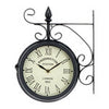 Paddington Indoor Outdoor Double Sided Wall Clock 27cm