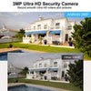 360° Wireless Security Camera PTZ WiFi IP Solar Powered Energy CCTV Outdoor Home