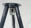 1.5m Tripod Outdoor Fire Pit BBQ Round Bowl Garden Extra Large Barbecue Grill