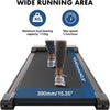 LED Foldable Treadmill Walking Running Machine Home Office Under Desk w/ Remote