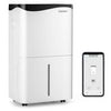 Smart Dehumidifier Home 50L/Day WiFi Enabled Dehumidifier w/4Modes-White