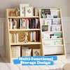 New Bookshelf Storage Shelf For Children's Reading Room Open Storage Modern