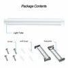 10x 4FT 1200mm Slim LED Batten Tube Light Ceiling Strip Bar Garage Light White