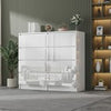 120CM High Gloss Chest of 6 7 8Drawers Tall Wide Bedside Table Cabinet Furniture