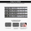 Ice Maker Machine Stainless Steel Ice Cube Maker Self-Cleaning Ice Machine