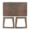 Foldable Computer Desk Wooden Low Table Japanese Tatami Small Coffee Table