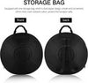 Handpan Drum D Kurd 22" 10 Notes 440Hz w/Bag,Stand,Hammers-Meditation&Music Gift