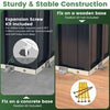 Yard Lawn Garden Storage House Storage Shed for Bike Garbage Can Tool Lawnmower
