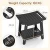 Shower Bench Seat for Inside Shower to Sit on-Black