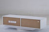 Floating TV Unit Cabinet Wall Mounted TV Stand High Gloss Front With LED Lights