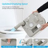 Large 24L Portable Toilet Flushing Chemical Potty Camping Caravan Easy Clear UK