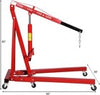 2 Ton Hydraulic Engine Crane Hoist lift Jack Motor Lifting Folding Adjustable