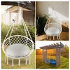 Relax Hanging Chair Swing Hammock Uplifting Robust For Indoor &Outdoor Use Beige