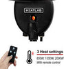 Outdoor Patio Heaters Garden Freestanding Electric Heater Set of 2 HeatLab