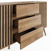 Rowan Large Sideboard Cabinet Display Shelf Storage Cupboard Living Room Hallway