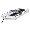 10ft PVC Water Adult Assault Boat 330kg Capacity Off-White Color Camping Gear UK