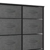 8-Drawer Fabric Chest of Drawers Storage Organizer Unit for Bedroom Living Room