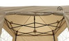 All Seasons Gazebos 2x2m Waterproof Pop Up Gazebo with 4 Premium Side Walls.