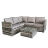 Rattan Sofa Garden Furniture 5 Seater Couch Table Patio Set Chair Settee L Shape