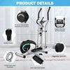 Magnetic Elliptical Cross Trainer Training for Home Gym Workout Fitness Cardio