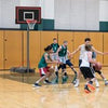 Outdoor 7.5-10 FT Height Adjustable Basketball Goal System with Wheels