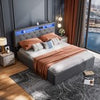 OTTOMAN STORAGE PANEL PLUSH VELVET UPHOLSTERED BED FRAME 4FT6 DOUBLE SIZE HOT