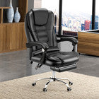 Massage Office Chair Executive Gaming Chair Leather High Back Swivel Recliner