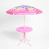 Unicorn Bistro Set Table Chair Seat Garden Patio Outdoor Parasol Play Folding