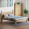 Corona King Size Bed 5ft Low Foot End Mexican Solid Pine Frame Bedroom Furniture