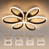 58CM Lamp LED Ceiling Light Chandelier Lights Living Room Dining Room Bedroom UK