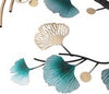 Ginkgo Metal Wall Art Wall Picture Handmade Decoration Living Room 3D Luxury