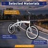 20" Folding Bike Adults Bicycle Speed Alloy Bicycle Folding City Bike