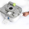 Large 24L Portable Toilet Flushing Chemical Potty Camping Caravan Easy Clear UK