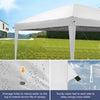 3X6M Pop-Up Canopy Wedding Commercial Heavy Duty Party Tent Gazebo Sidewalls UK