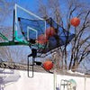 Basketball Shooting Trainer Aluminum Rotating Return Chute Basketball Train Aids