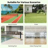 Portable Pickleball Net Set Pickle Ball Net System w/Metal Frame Yellow