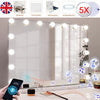 Hollywood Vanity Mirror with Lights and Bluetooth with Lights 15 LED Dimmable UK